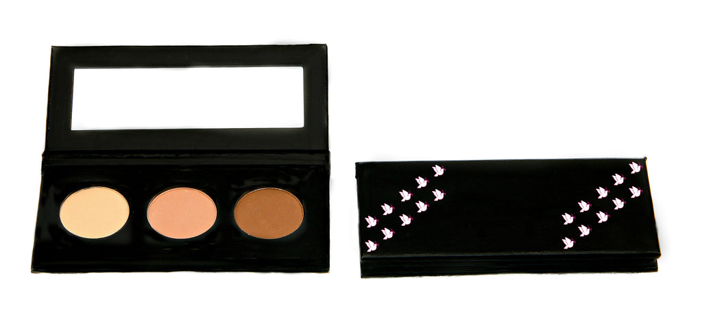 NATURAL VIBRANCE EYE SHADOW KIT - Ultra Matte Suede - Love For Humanity Organics
